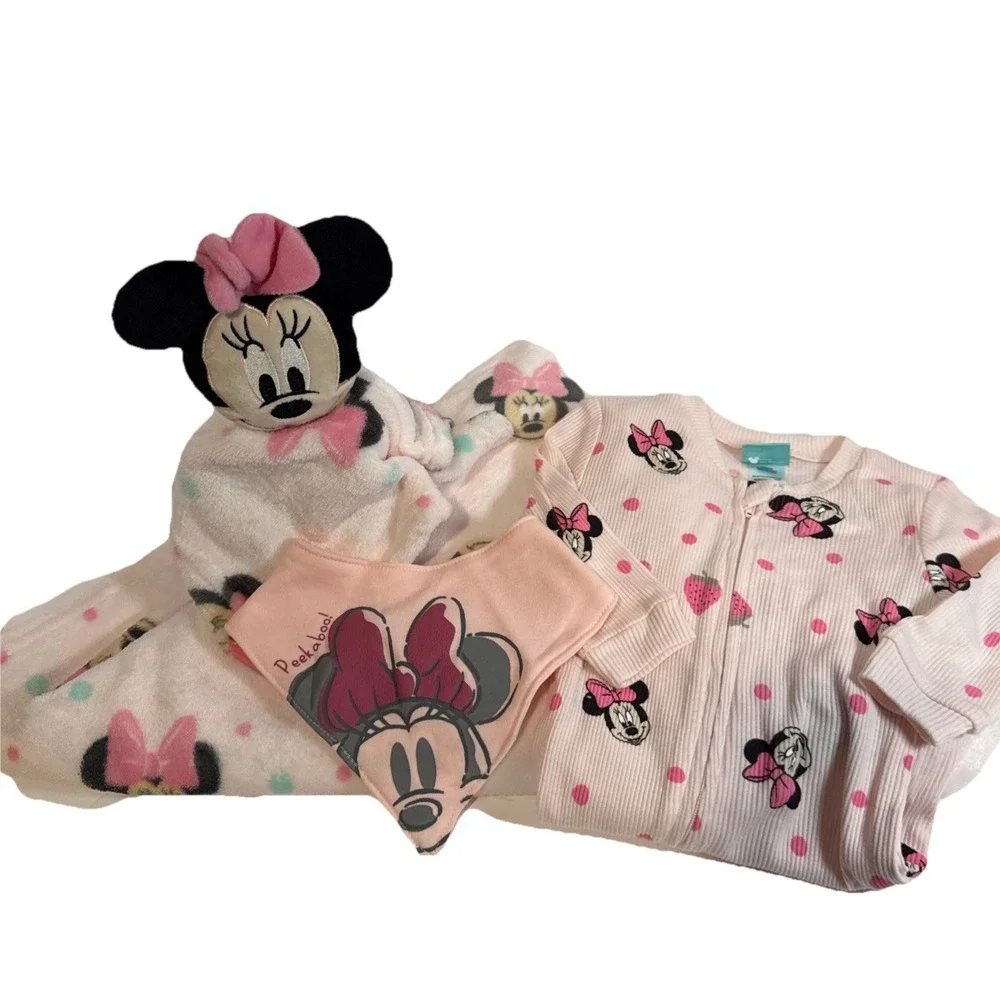 Minnie‎ Mouse Baby Girl Gift Box, Disney Lovers Baby Shower, Disney Minnie Girl